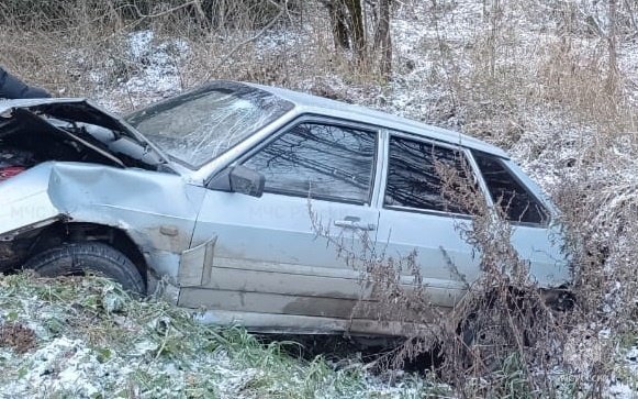 Спасатели МЧС принимали участие в ликвидации ДТП в Боровском районе, д. Тимашово